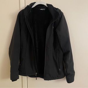 Fleece Lined North Face Jacket